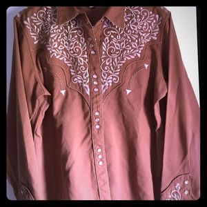 Vintage western shirt, worn twice